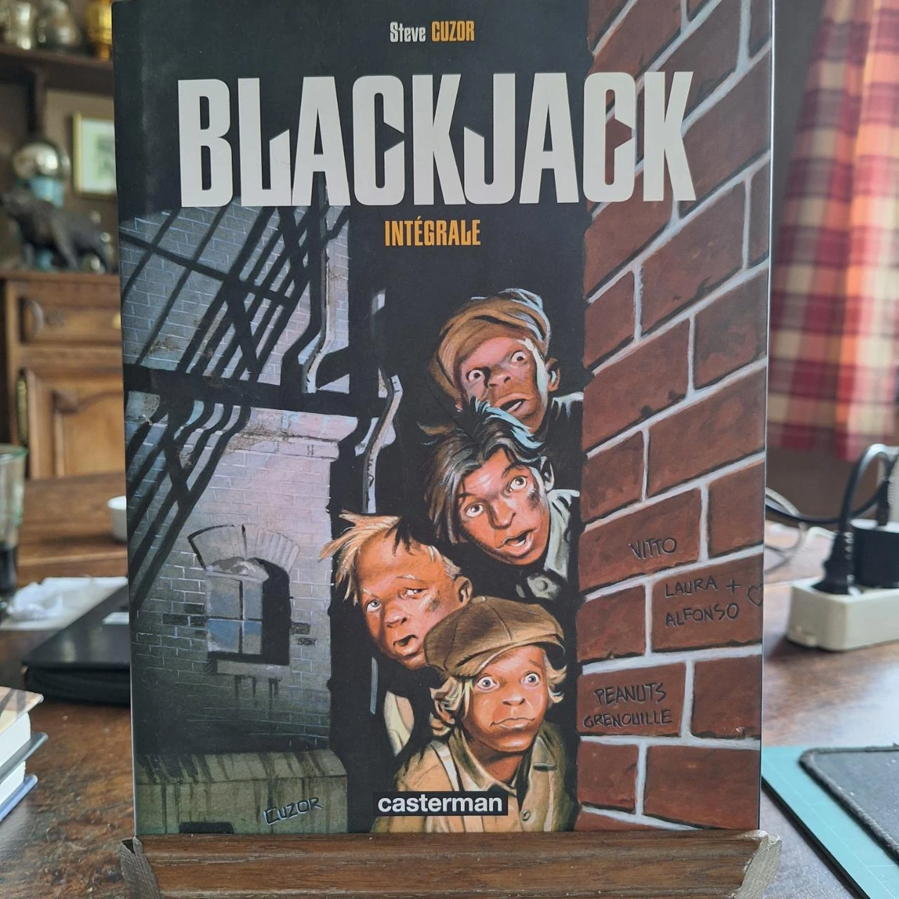 blackjack intégrale cuzor casterman
